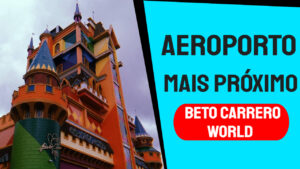 Afinal, Qual Aeroporto mais Próximo do Beto Carrero World? Imagem de Capa do Post sobre o aeroporto mais próximo ao Parque Beto Carrero World