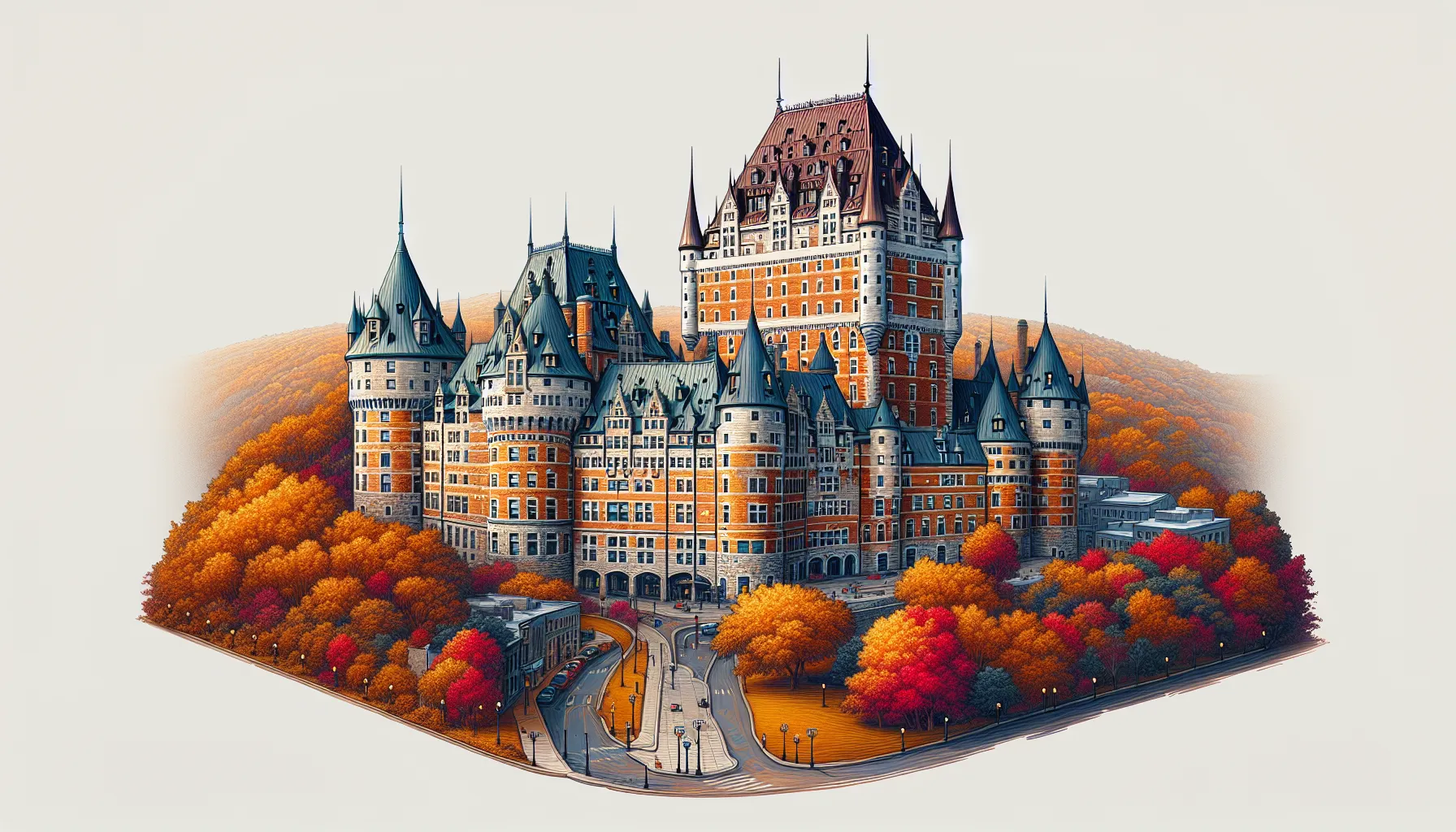 Quebec - Guia de Viagem
Localizado no leste do Canadá, Quebec é uma província conhecida por sua rica história, cultura vibrante e belas paisagens. Com uma mistura única de influências francesas e britânicas, Quebec oferece aos visitantes uma experiência única e encantadora.
A cidade de Quebec, a capital provincial, é um dos principais destinos turísticos. Com suas ruas de par