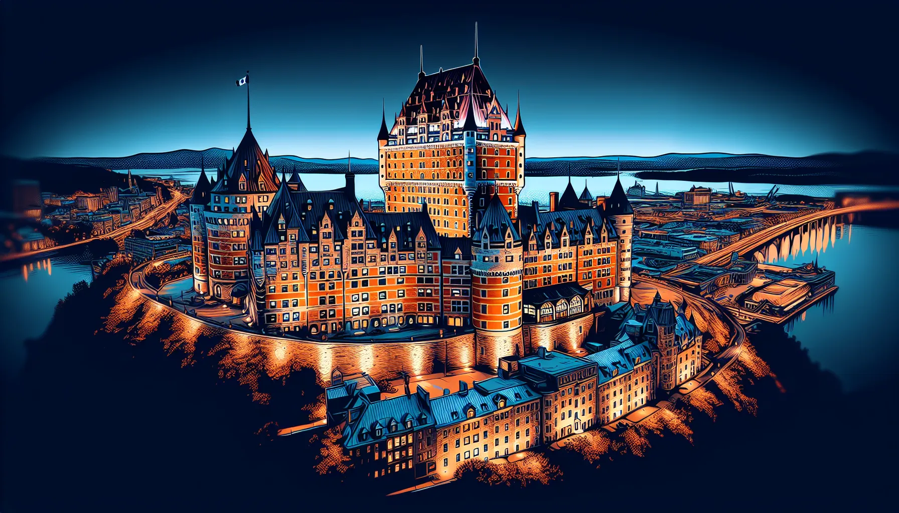 Quebec - Guia de Viagem
Localizado no leste do Canadá, Quebec é uma província rica em história, cultura e beleza natural. Com suas charmosas cidades, paisagens deslumbrantes e uma mistura única de influências francesas e inglesas, Quebec oferece uma experiência de viagem inesquecível. Aqui está um guia para ajudá-lo a planejar sua visita a Quebec: