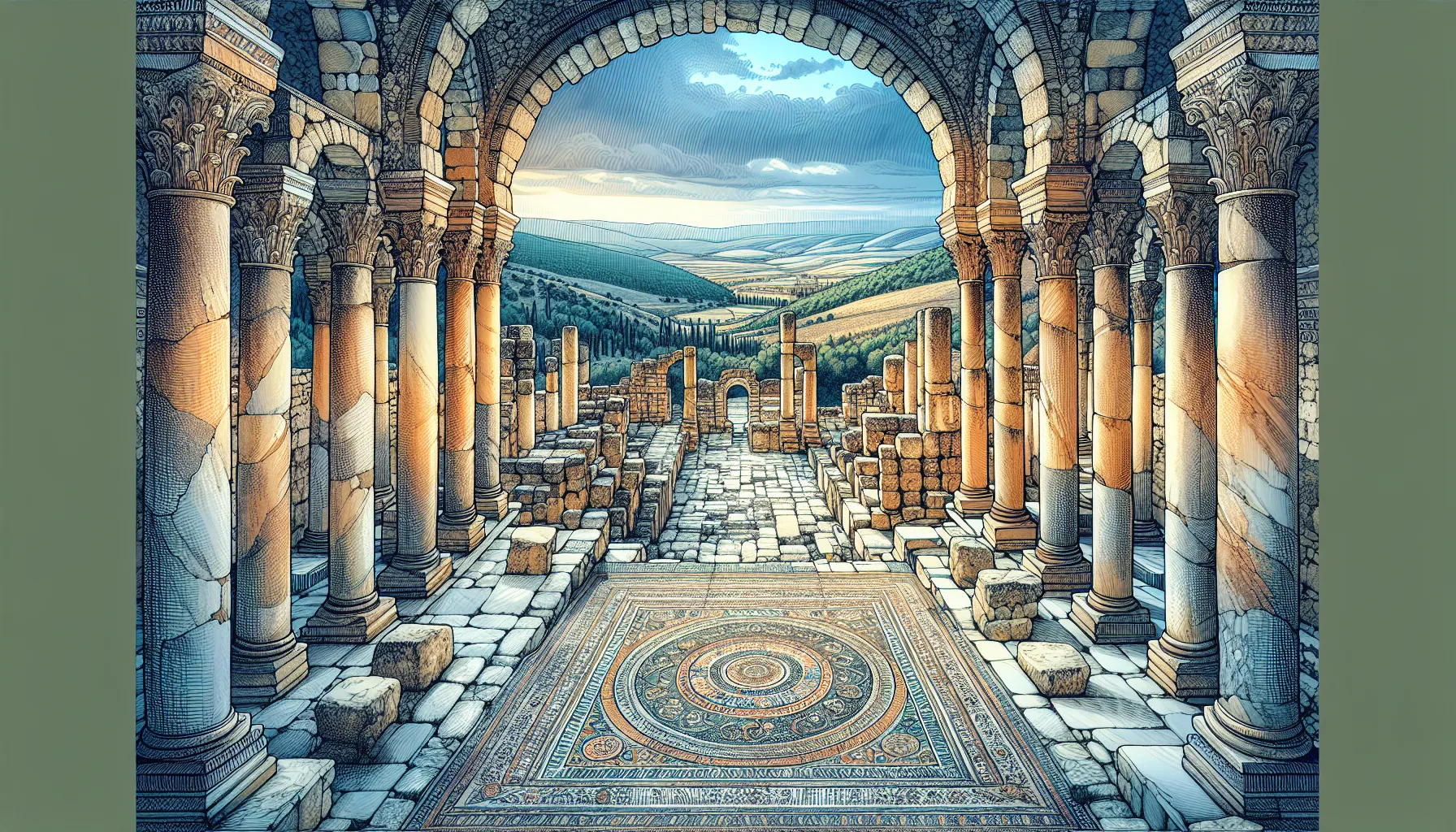 Guia de Viagem para Volubilis

Volubilis é um sítio arqueológico localizado no Marrocos, que remonta à época romana. É considerado um Patrimônio Mundial da UNESCO e é uma parada obrigatória para os amantes da história e da arqueologia.

Localizado a cerca de 30 quilômetros da cidade de Meknès, Volubilis oferece aos visitantes a